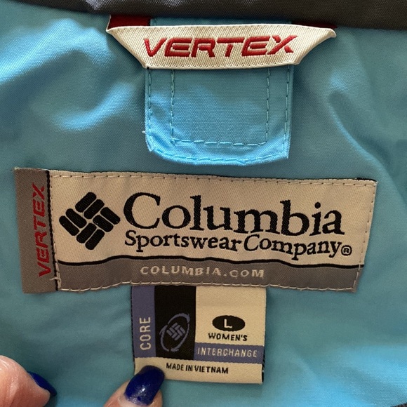 Woman’s Columbia Vertex Jacket Combo Large - Picture 10 of 11